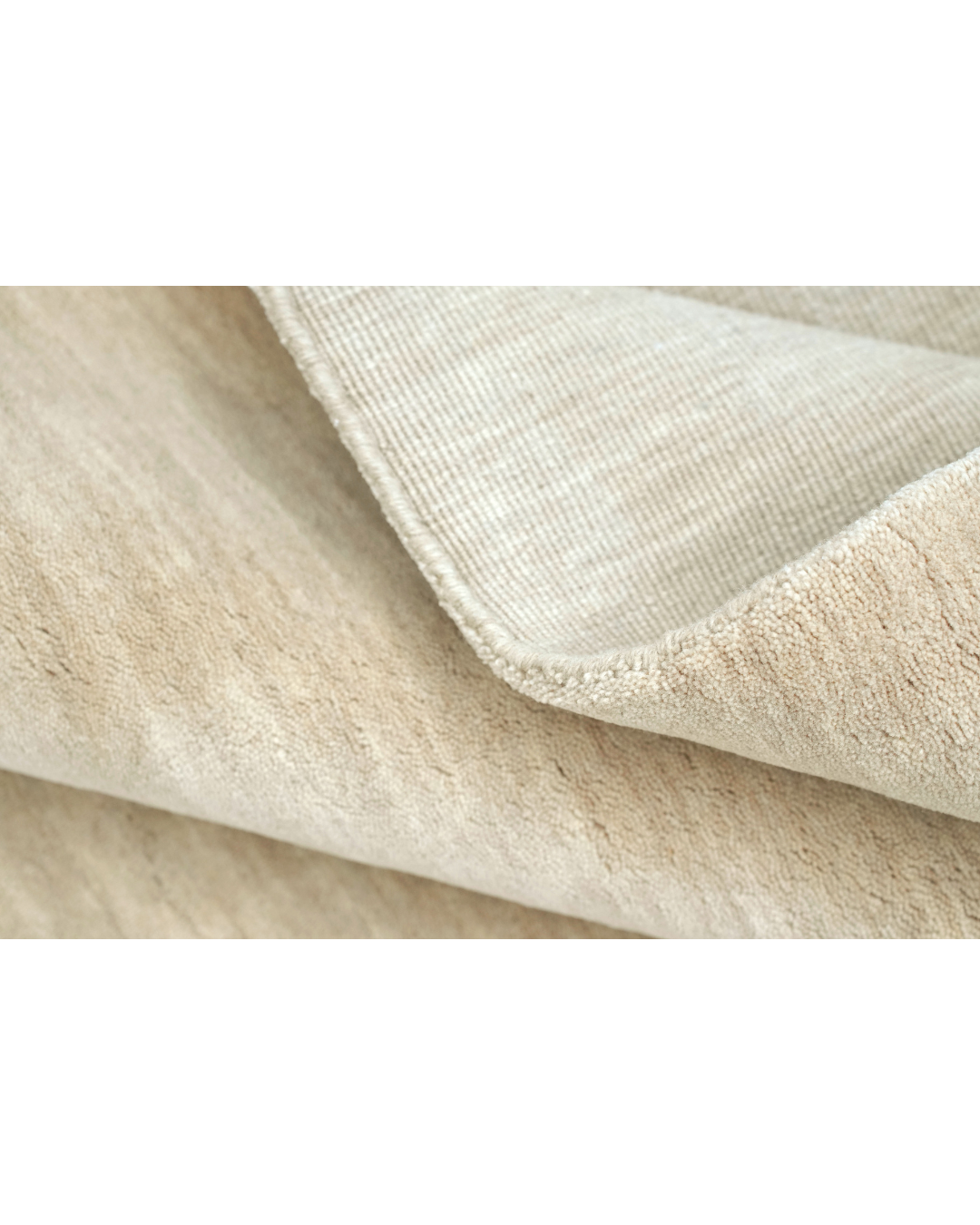 GRAIN WOOL RUG - FLAX