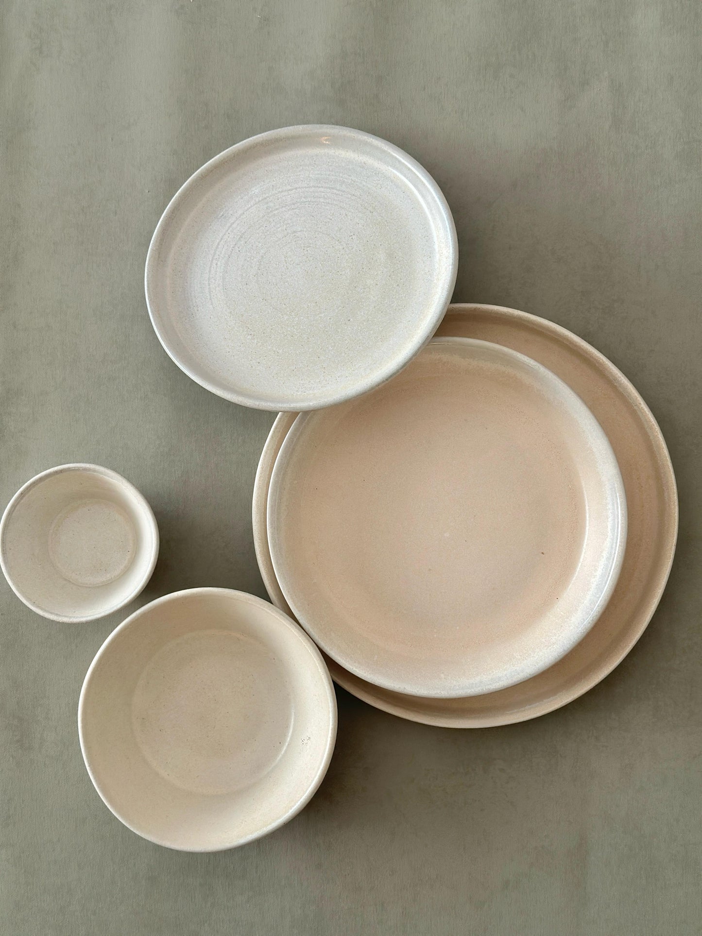 ANGLED SET- TEXTURED WHITE