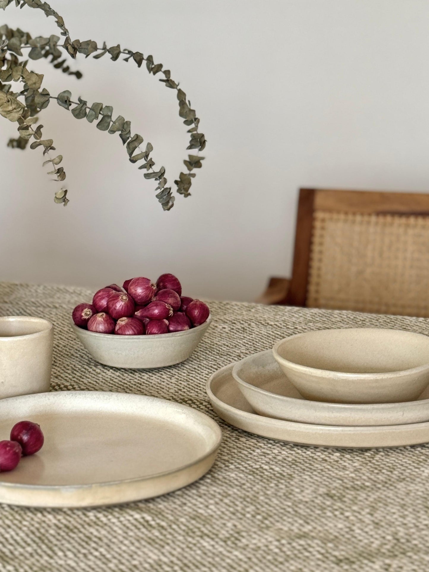 ANGLED SET- TEXTURED WHITE