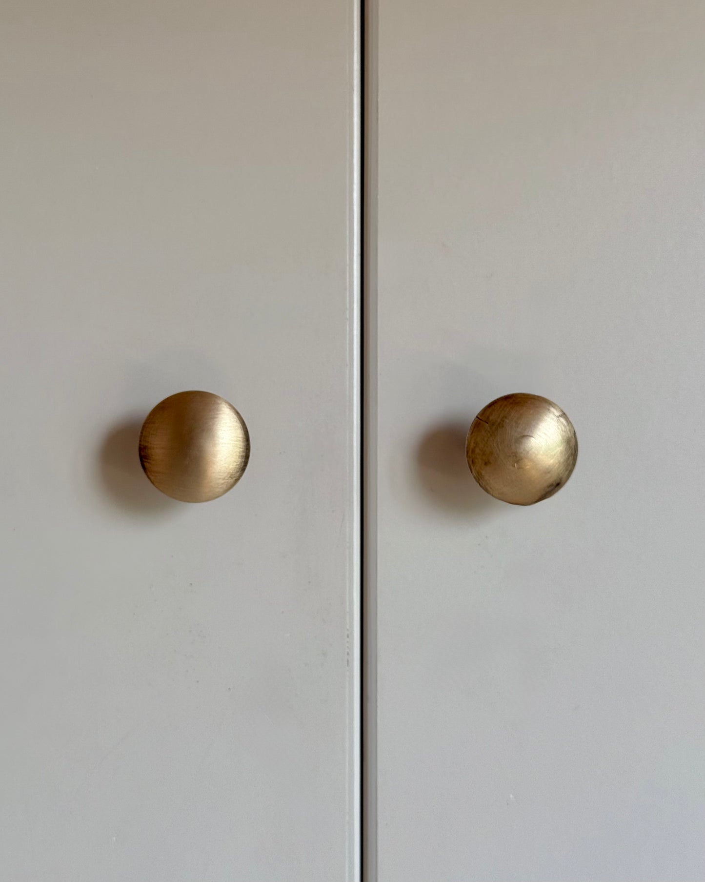 CECIL KNOB- BRASS