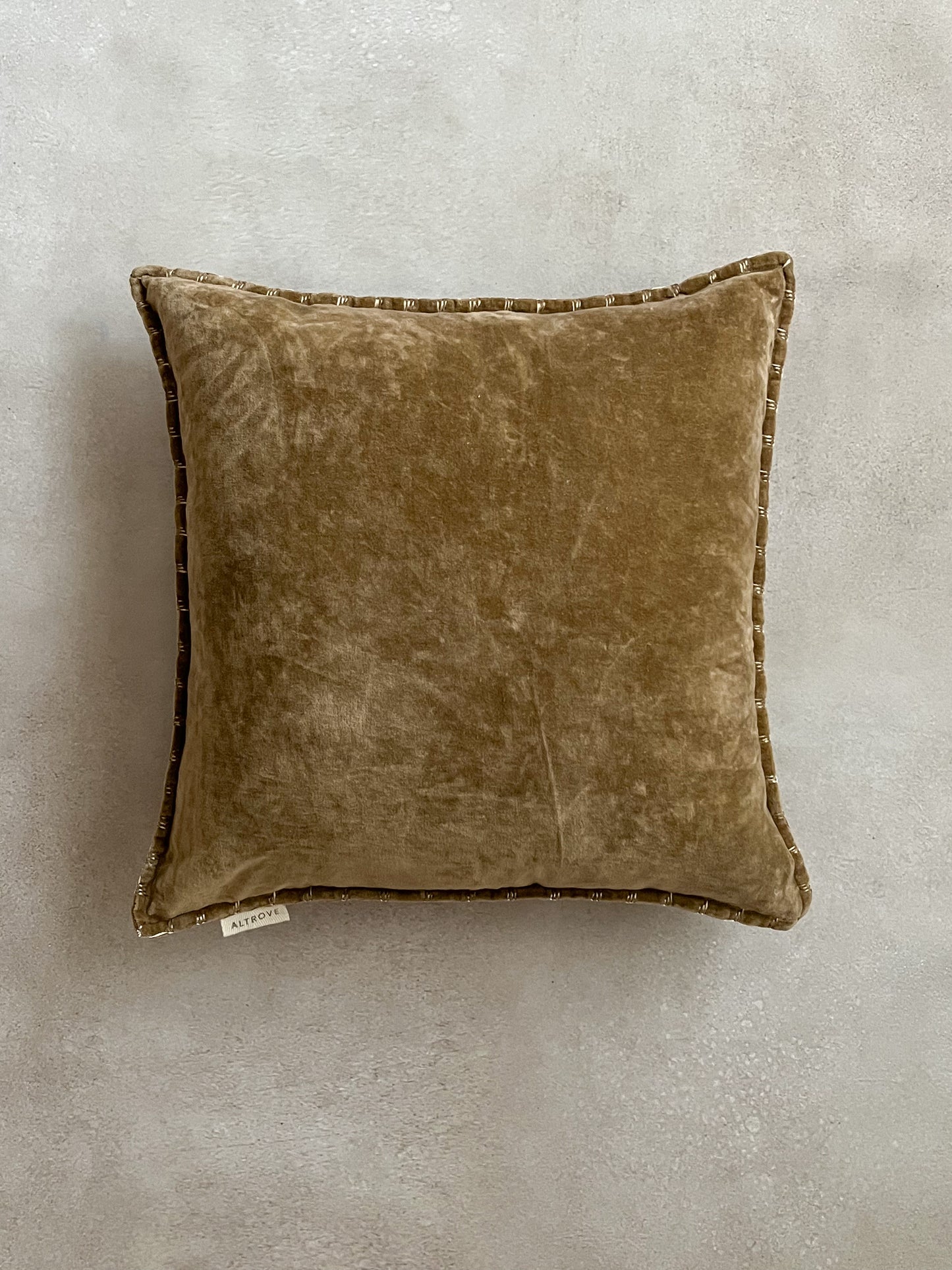 Brown Velvet Cushion