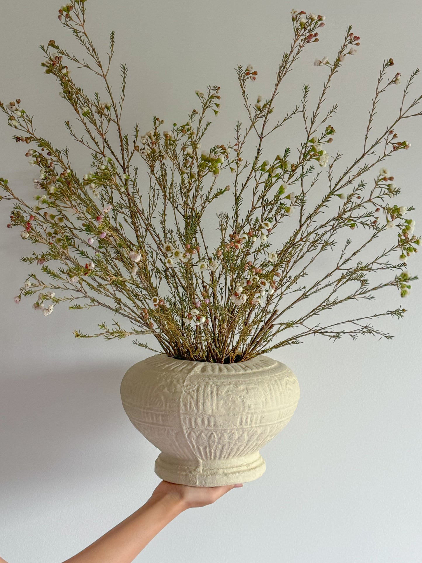 CHLOE PAPER MACHE VASE