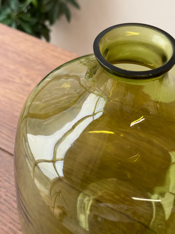 OLIVE MATKA VASE