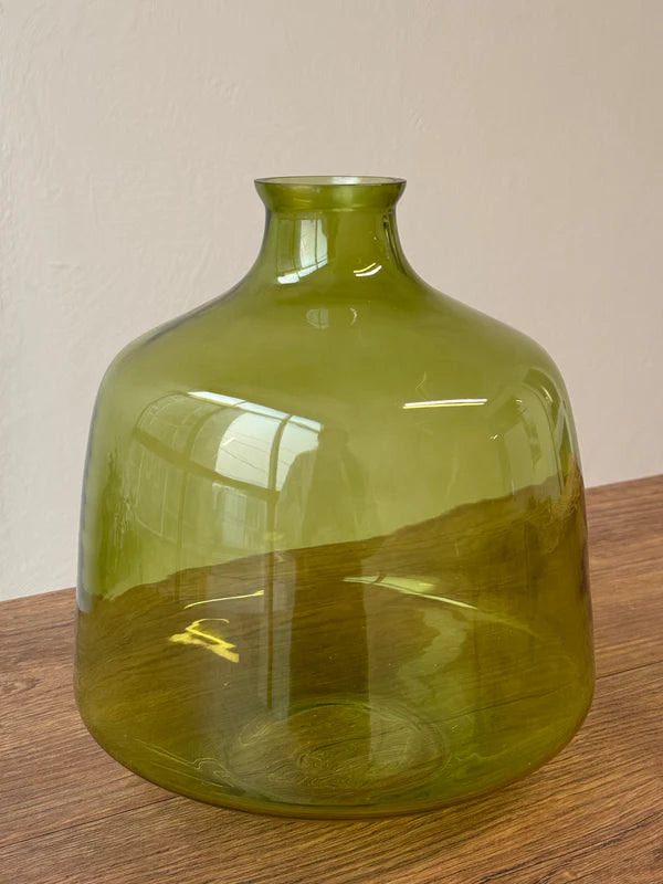 OLIVE MATKA VASE