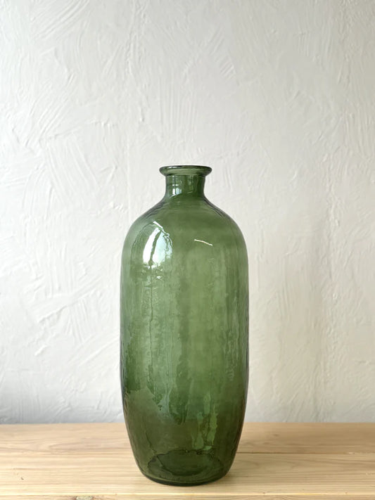 FERN TALL VASE- detailed- EDAMAME