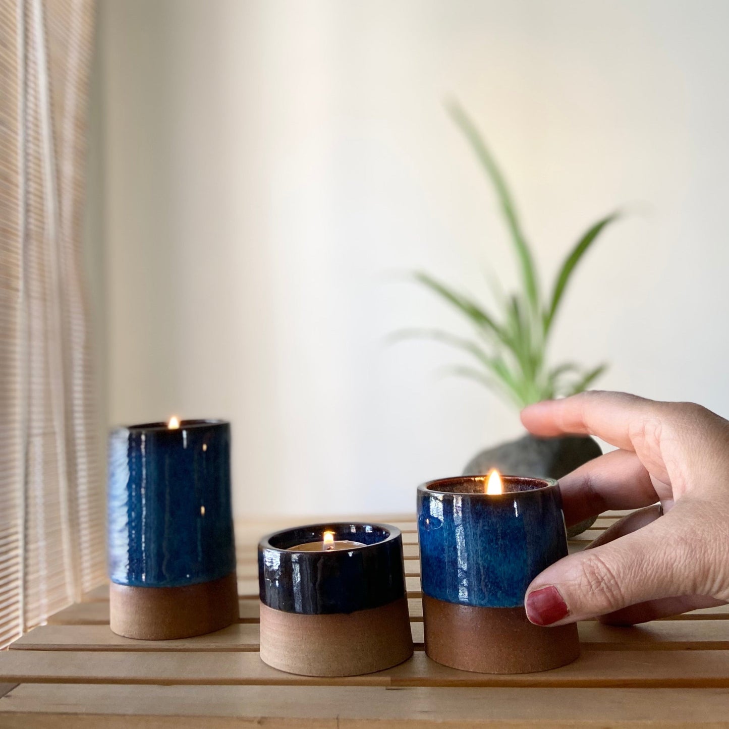THE TRILOGY - LUMIERES TEA LIGHT HOLDERS | SET OF 3