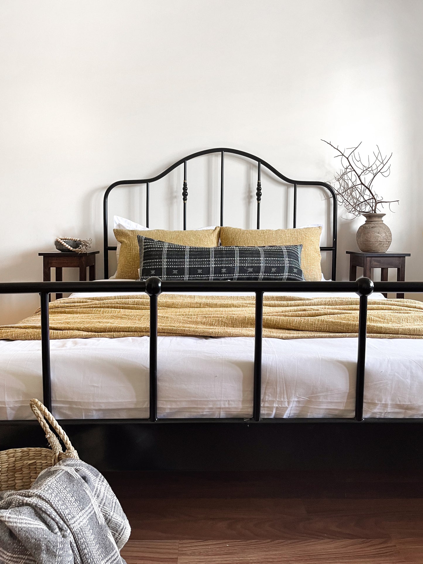 MUSTARD EMMER BEDDING SET