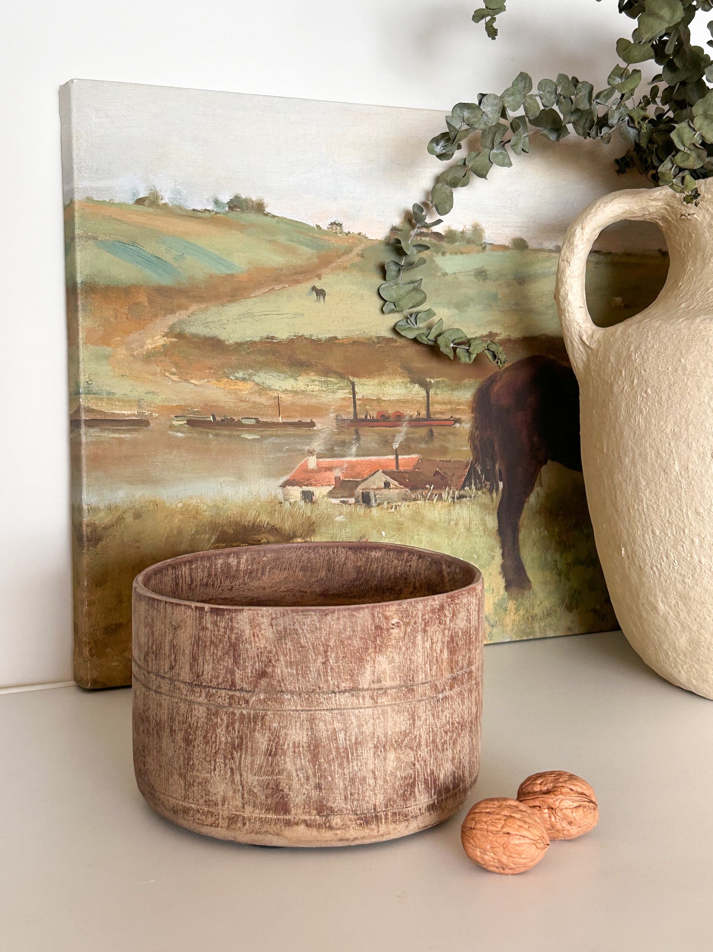 VINTAGE WOOD BOWL