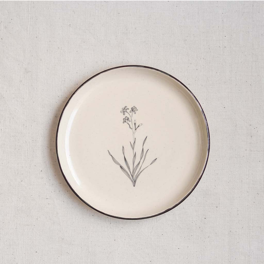 BOUQUET QUARTER PLATE (SET OF 2)