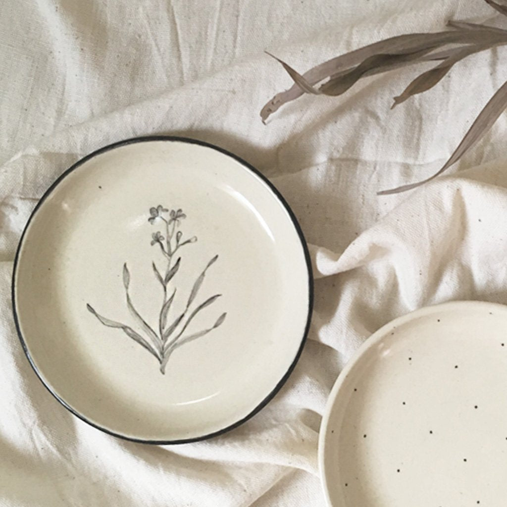 BOUQUET QUARTER PLATE (SET OF 2)