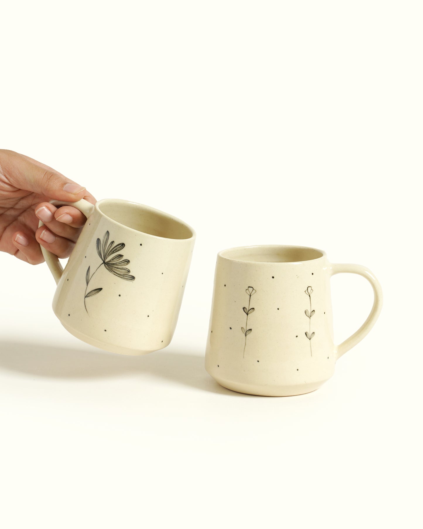 SUNFLOWER GARDEN COFFEE MUGS (SET OF 2)