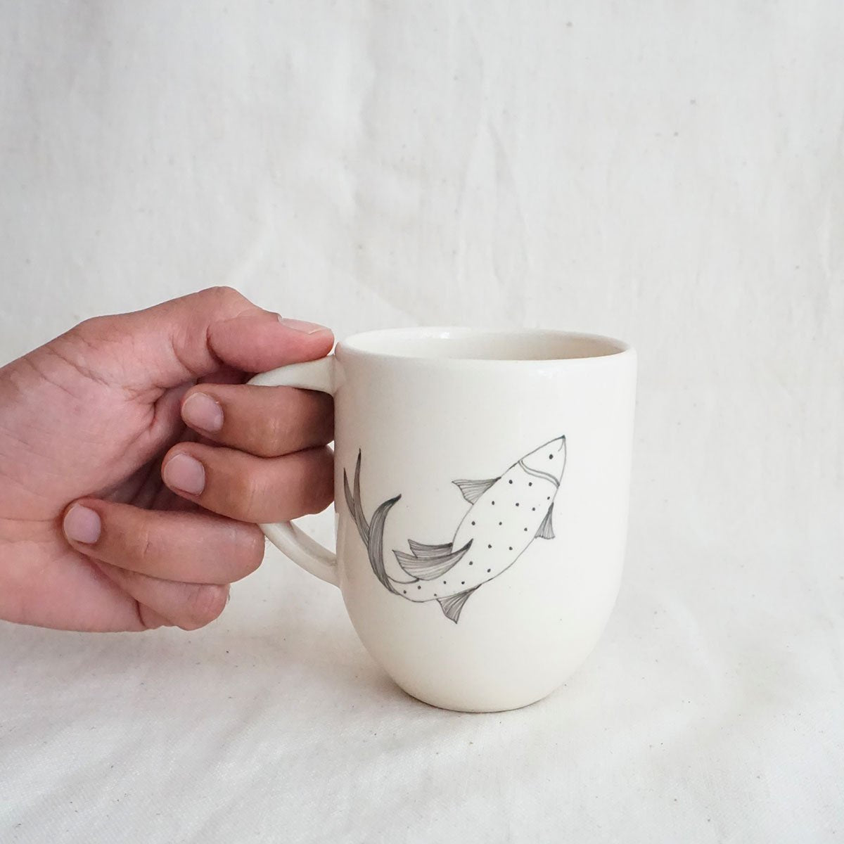 KOI FISH COFFEE MUGS (SET OF 2)