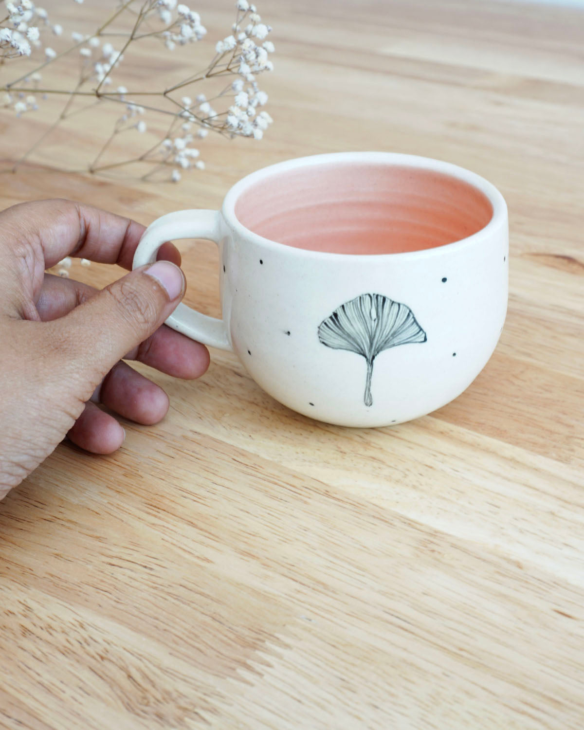 GINGKO TEACUPS (SET OF 2)