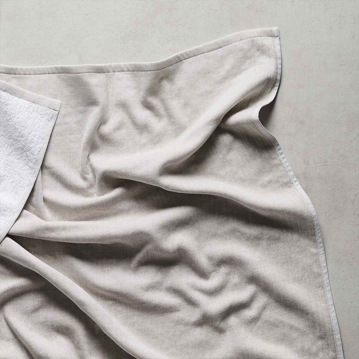 EARTH STUCCO HAMAM TERRY XL BATH TOWEL