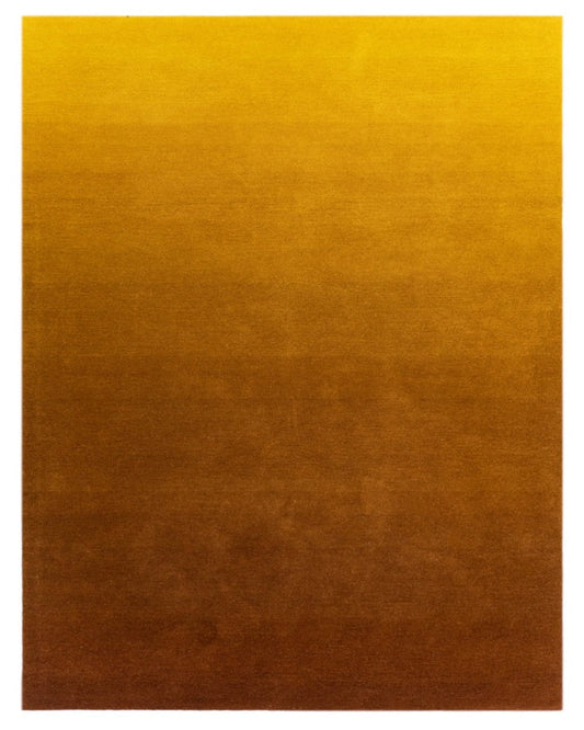 Gradient yellow to brown color swatch