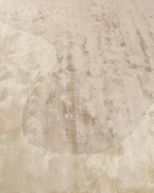 NASAI SILK RUG - PASTEL CLAY
