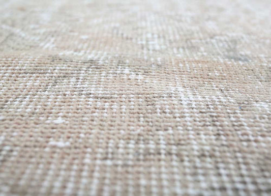 VINTAGE SAND HAND KNOTTED RUG