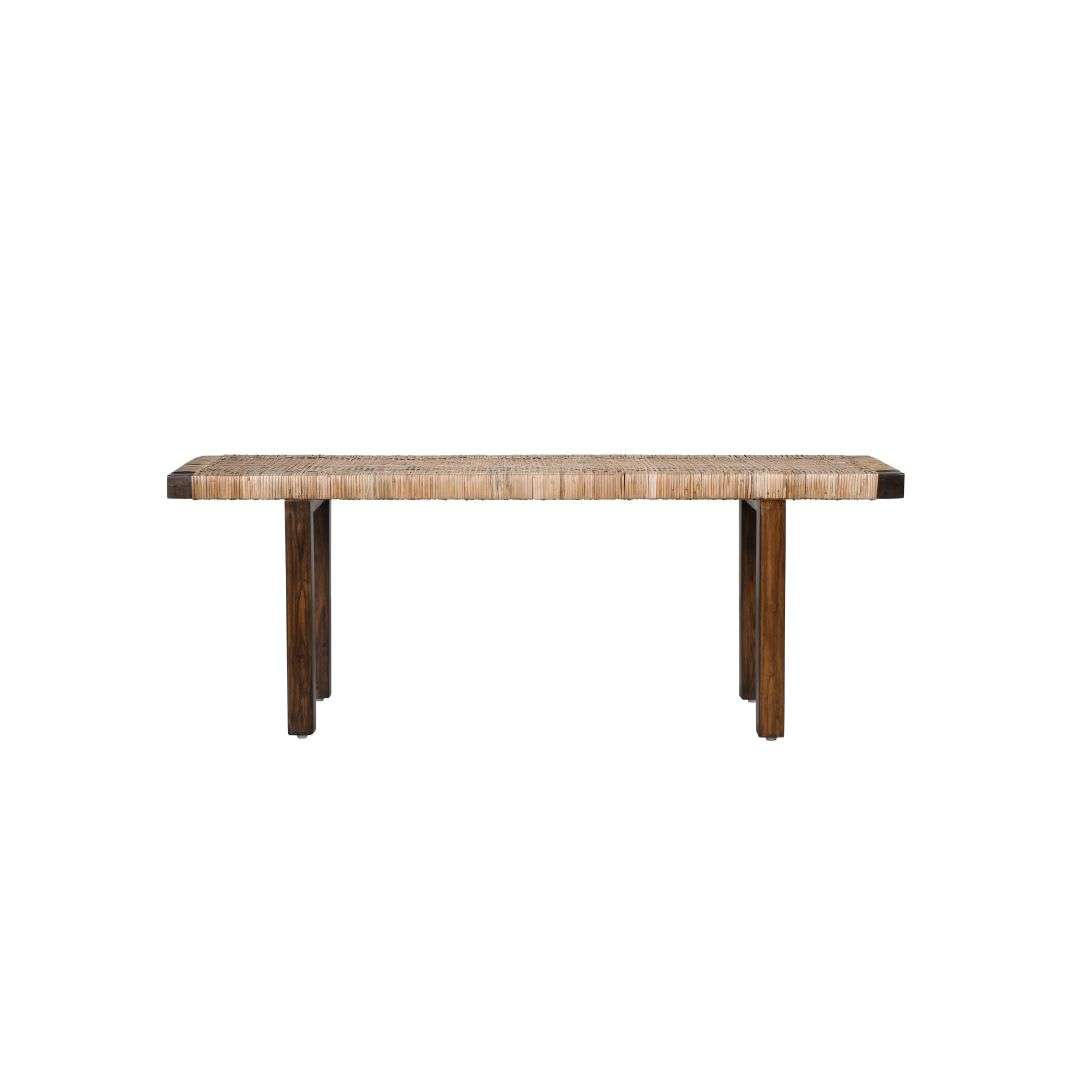 RATTAN BENCH SEAT
