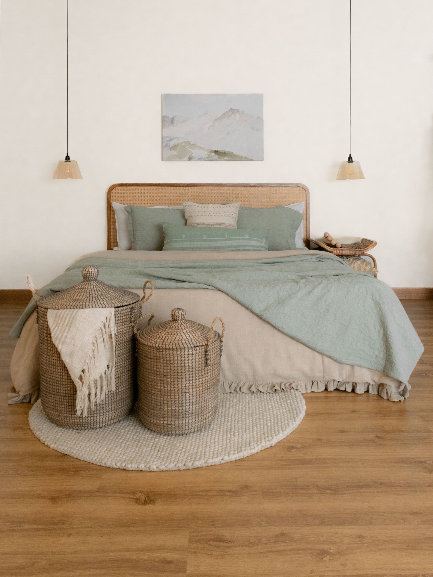 BLOOMFIELD JACQUARD BEDCOVER SET