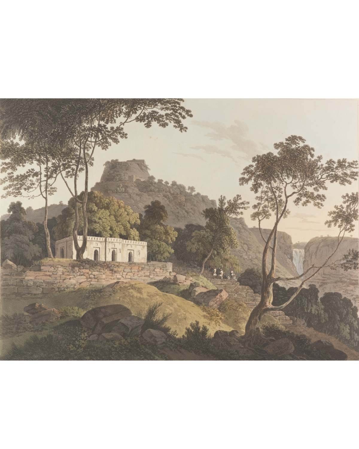 THE PRINCIPAL ROAD UP TO ROTAS GHAR