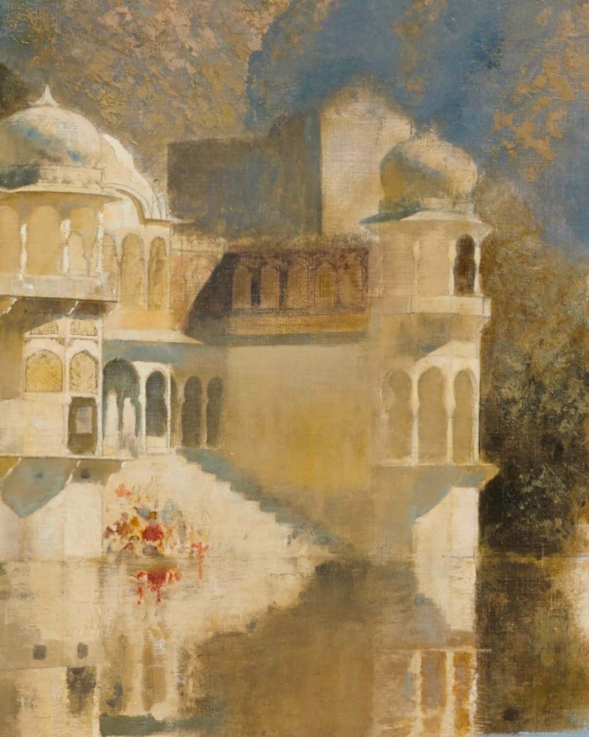 BY THE RIVER-vintage wall art - ALTROVE