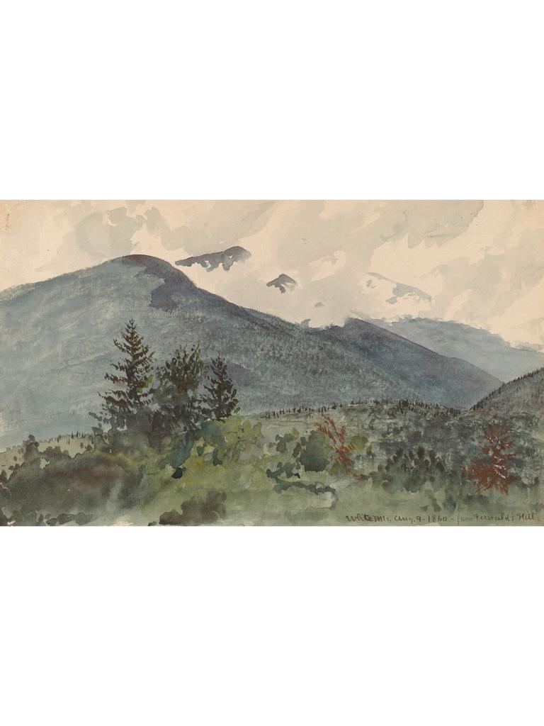 VINTAGE MOUNTAIN PAINTING #2