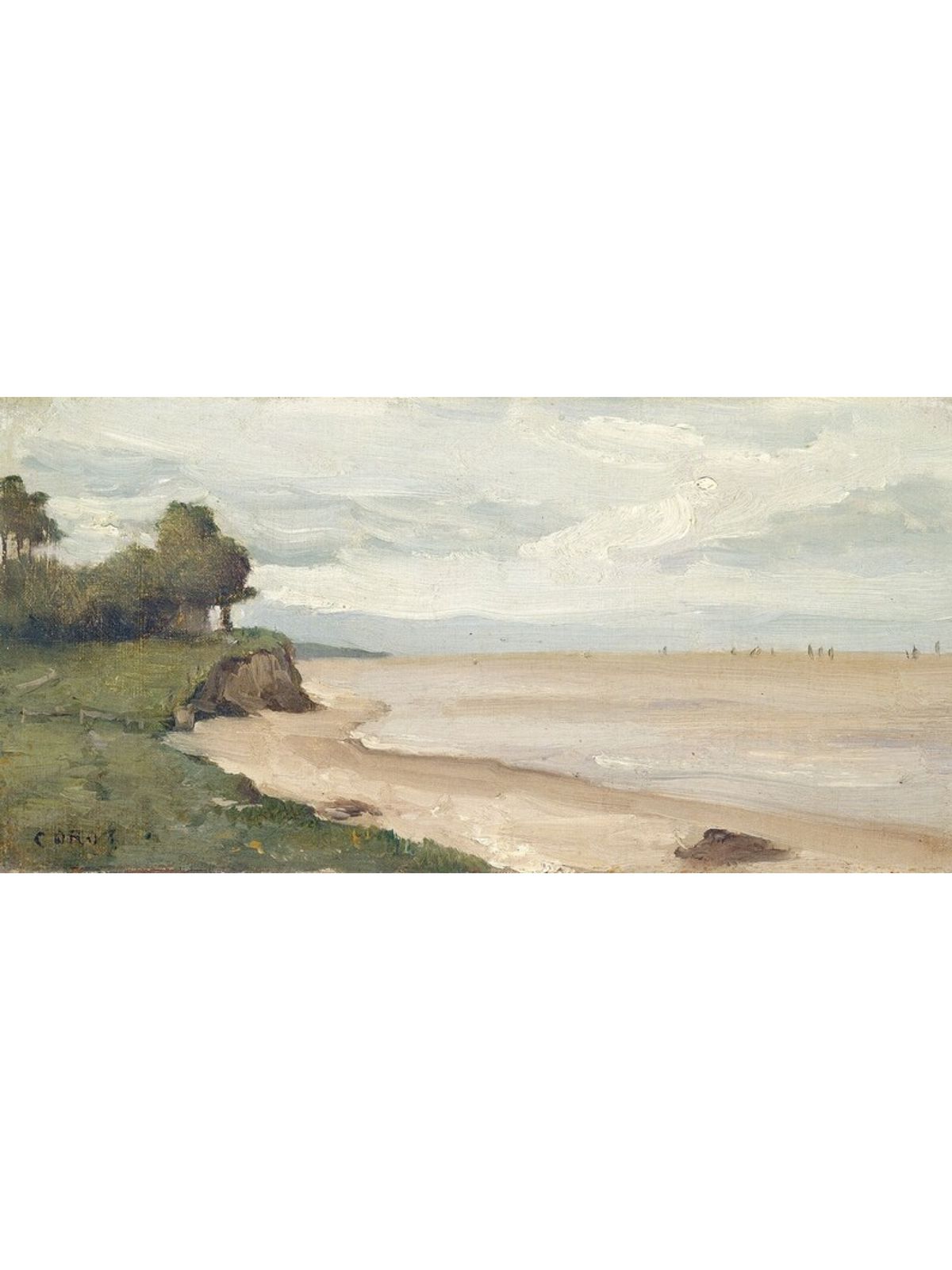 VINTAGE COASTAL LANDSCAPE #2