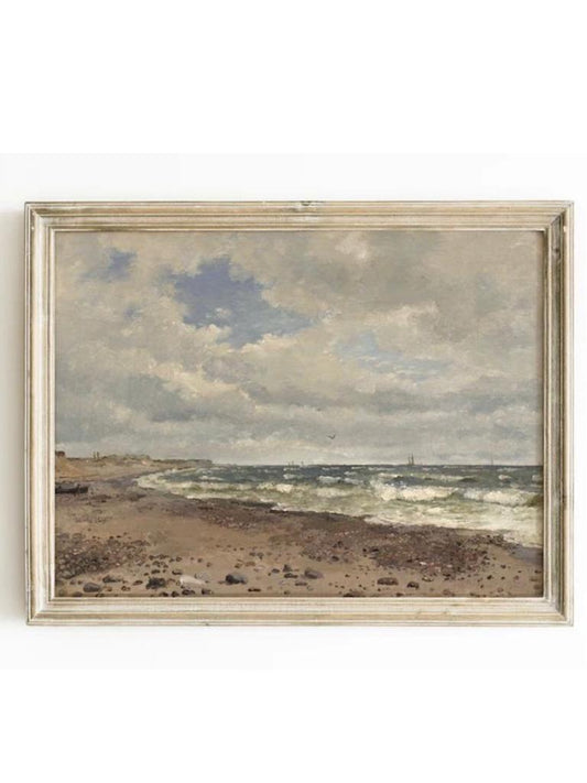 VINTAGE SEA PRINT #18