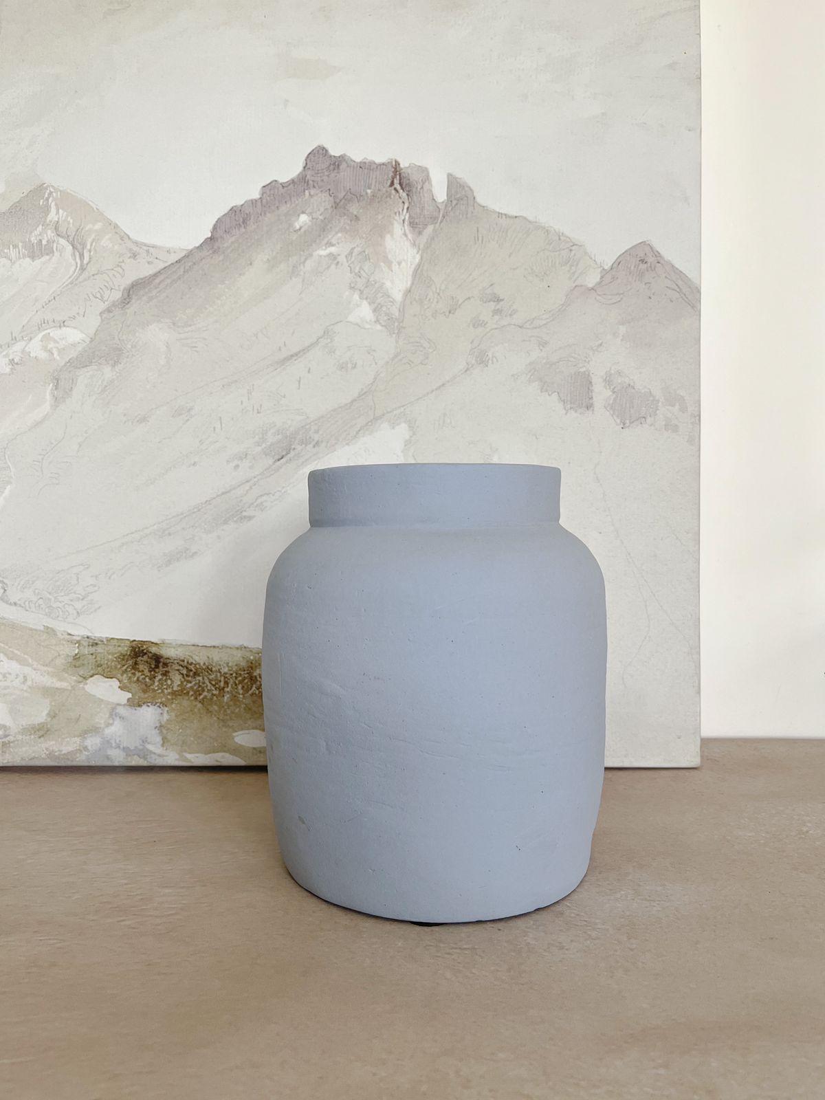 Clay Flower vase