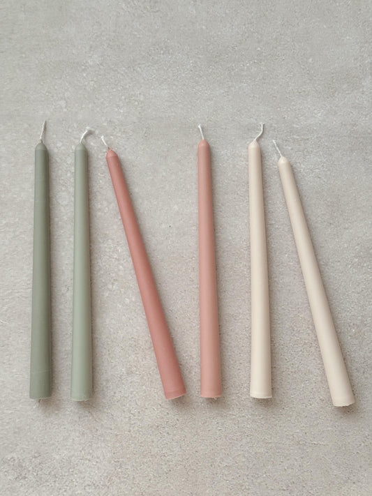 DRIPLESS TAPER CANDLES