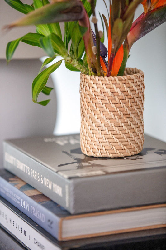 Rattan holder