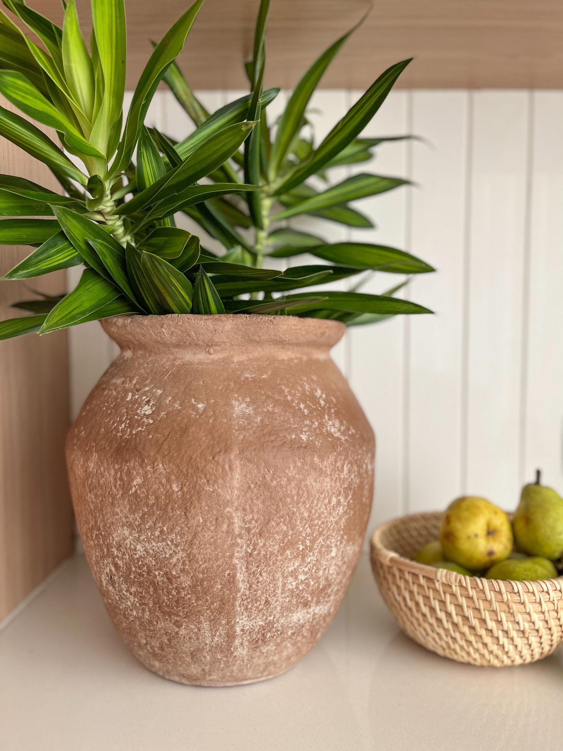 Paper Mache vase for flowers