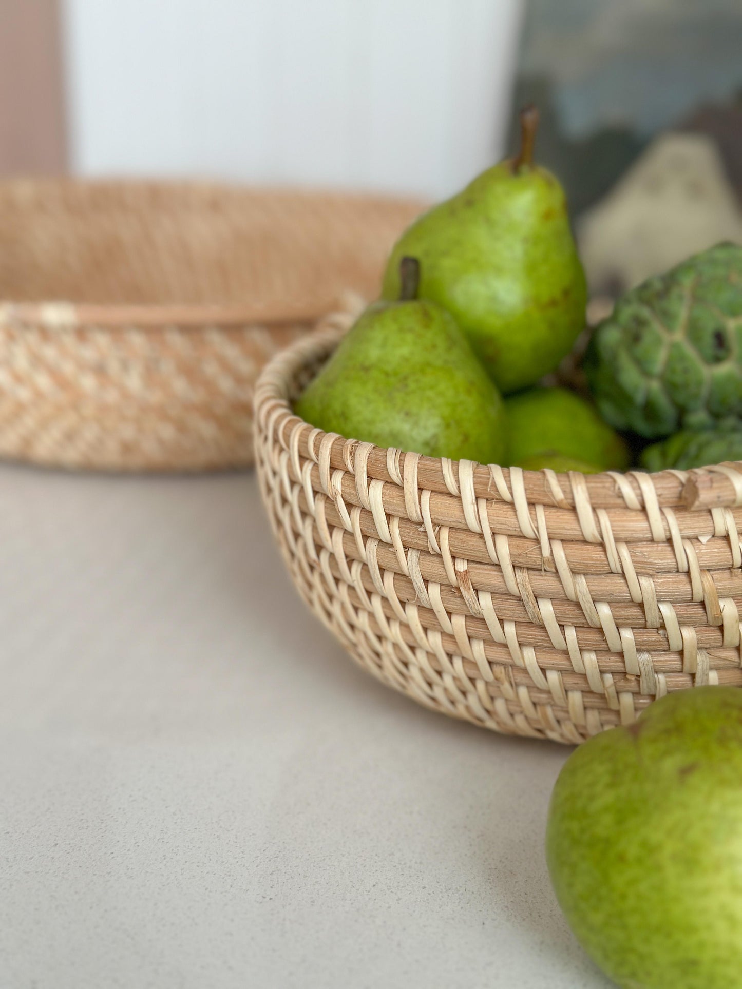 Rattan Storage Bowl