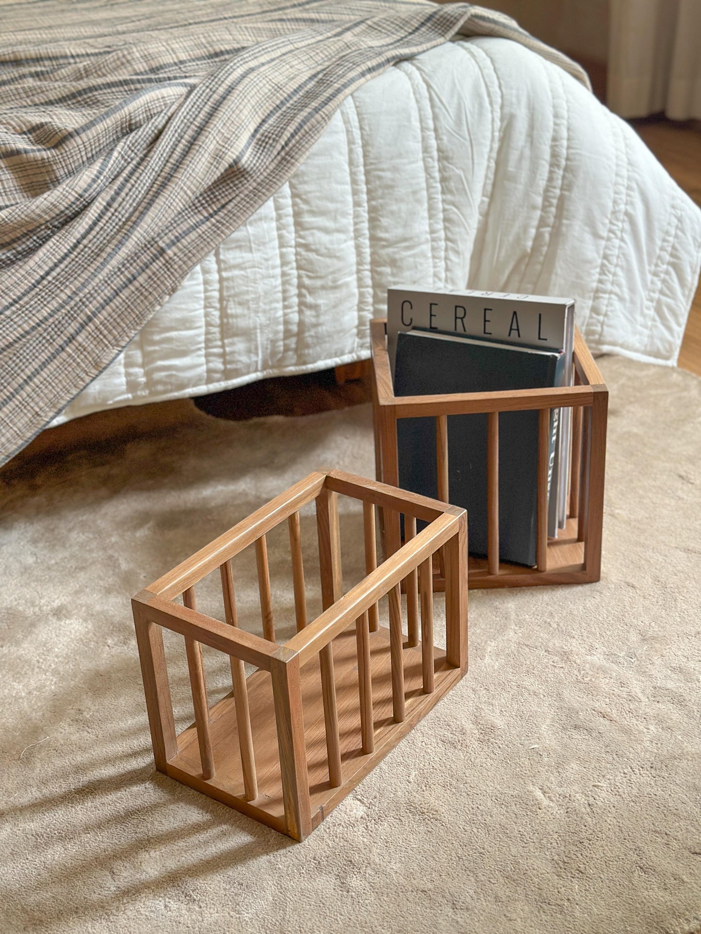 Wooden Storage Basket