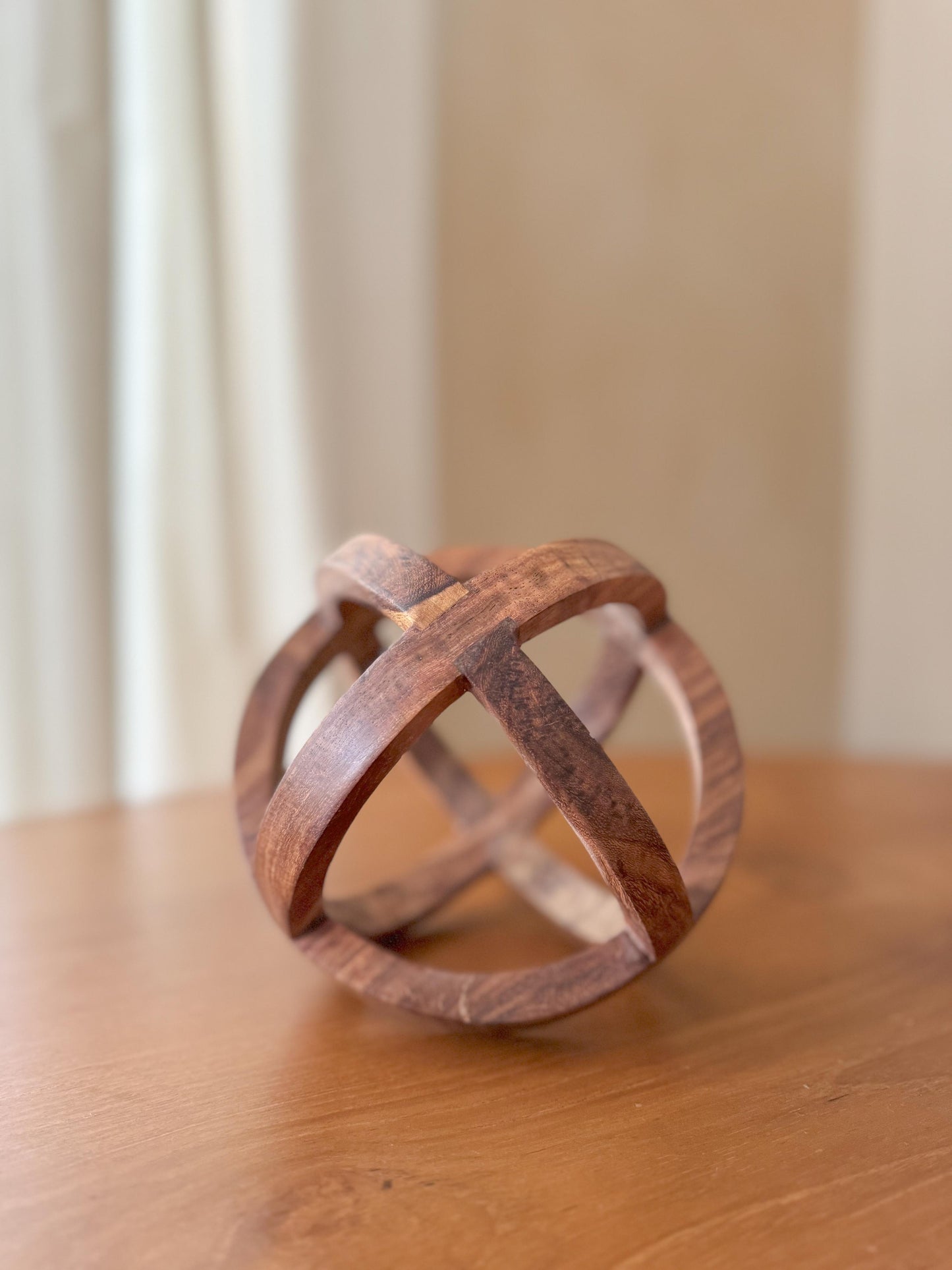 WOODEN ORB
