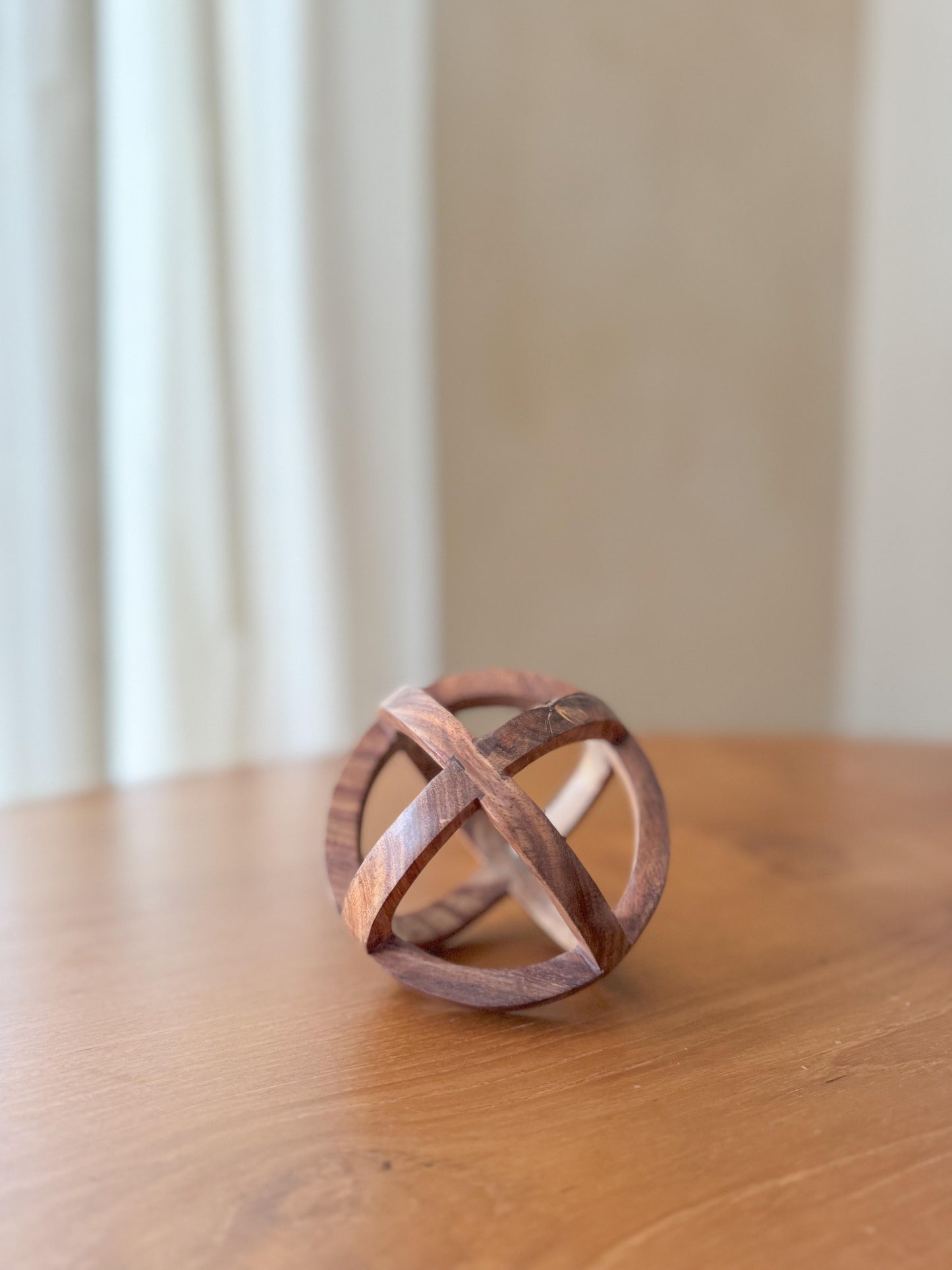 WOODEN ORB