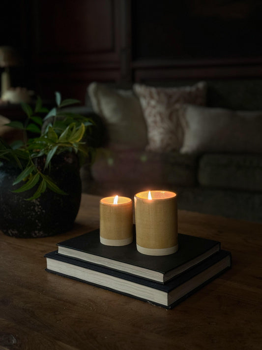 CERAMIC CANDLE JAR