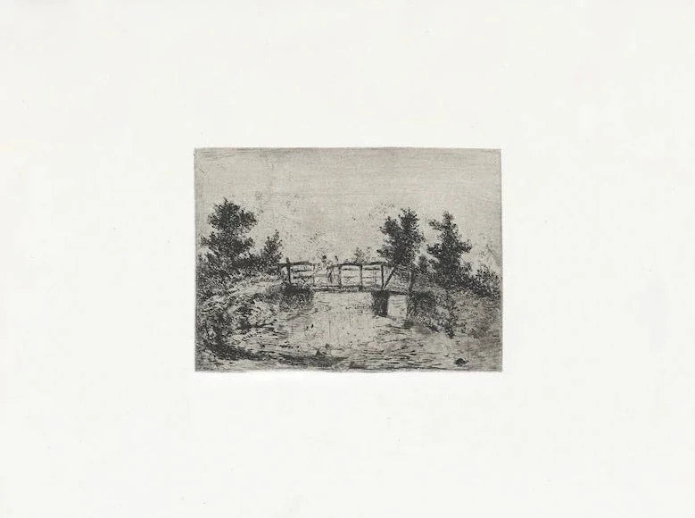 VINTAGE BRIDGE SKETCH