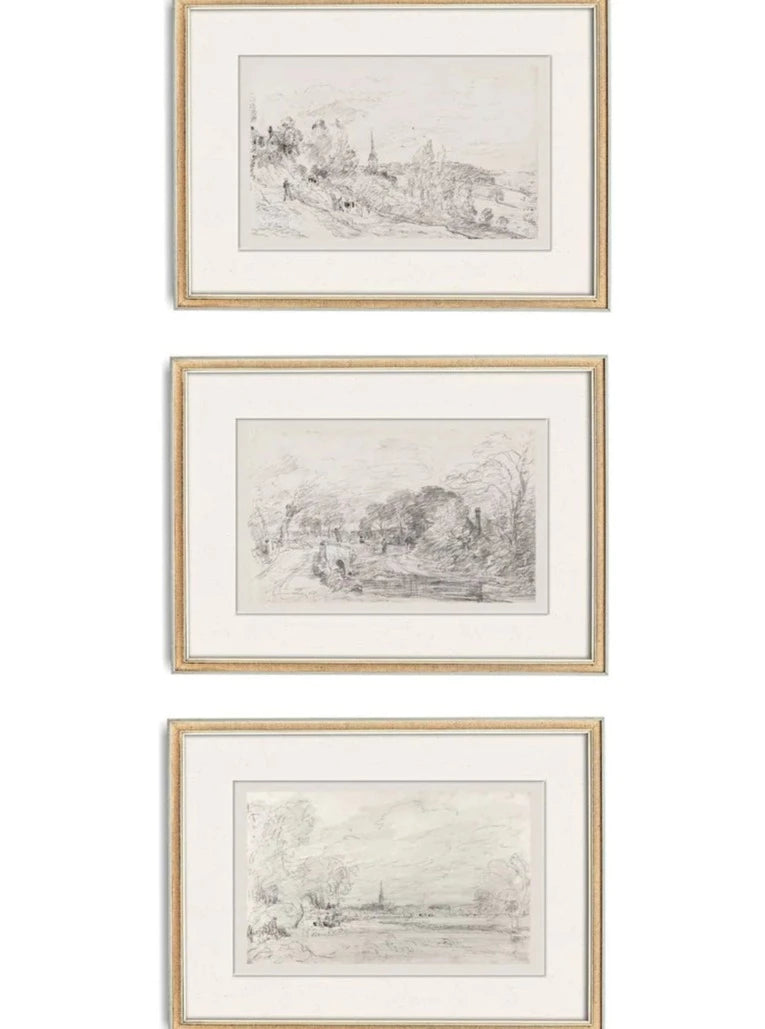 FRENCH COUNTRYSIDE SKETCH