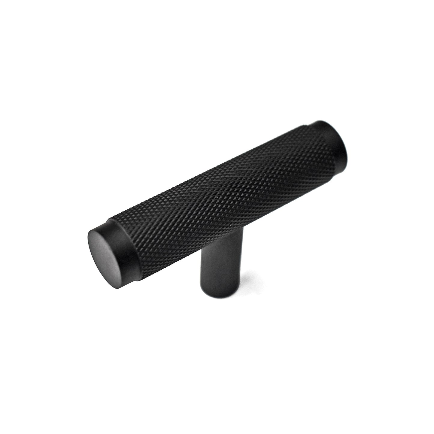 MIDNIGHT BLACK TEXTURED BRASS CABINET DRAWER HANDLE PULL