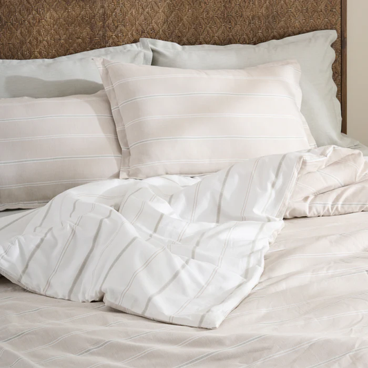 SAGE TWINLINE DUVET COVER