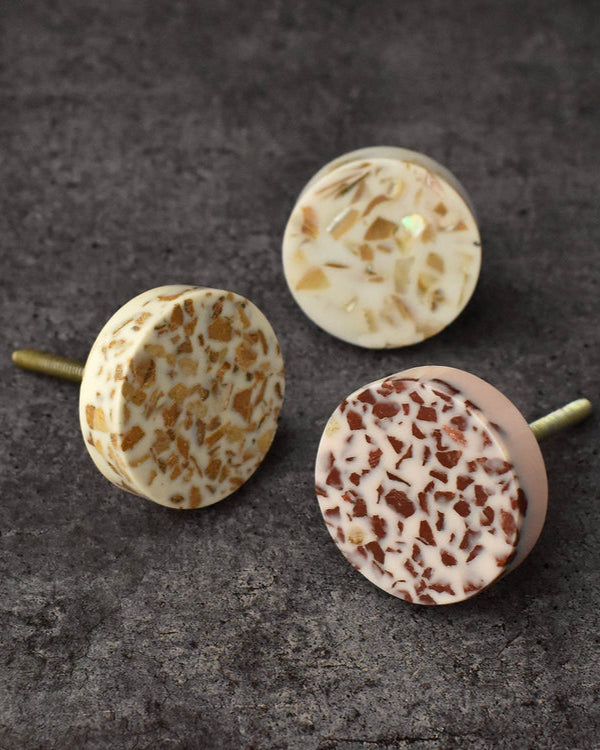 MOONROCK TERAZZO CUPBOARD CABINET DRAWER KNOB