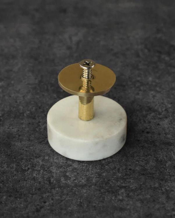 VITTORIA STONE MARBLE CABINET DOOR KNOB