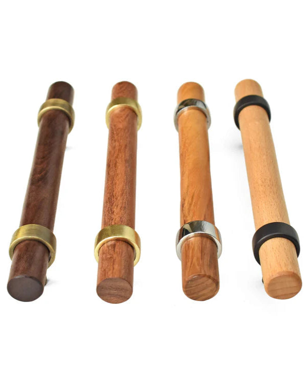 VERA NATURA ADJUSTABLE WOOD CABINET DRAWER HANDLES