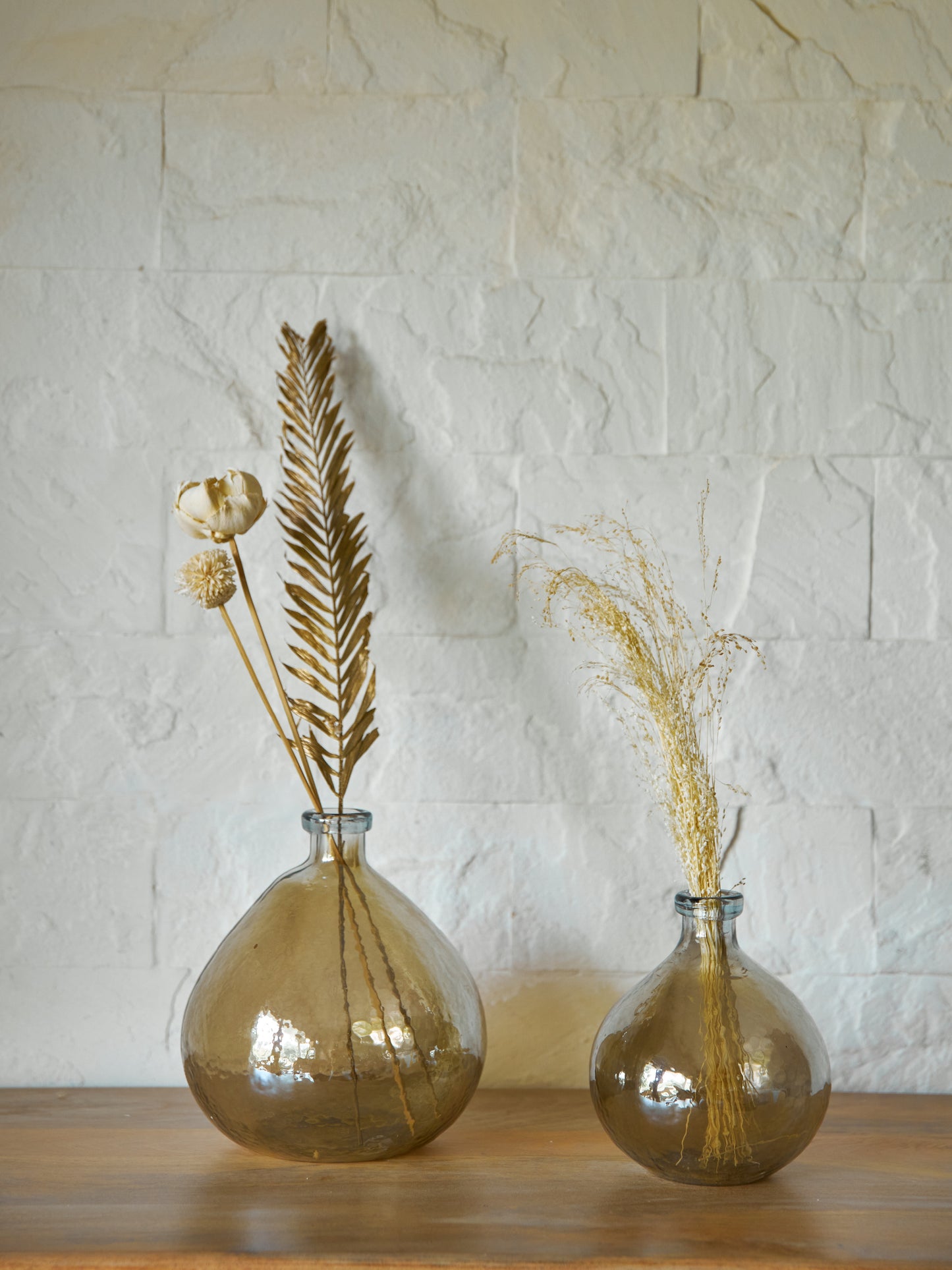 MOON GLASS VASE
