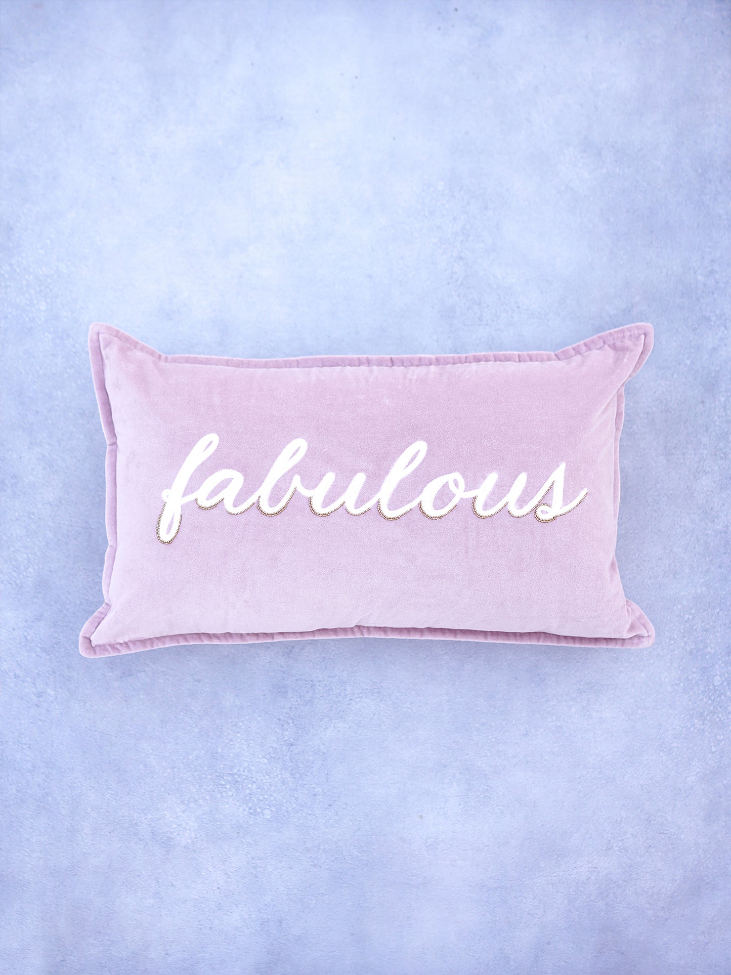 FABULOUS EMBROIDERED CUSHION