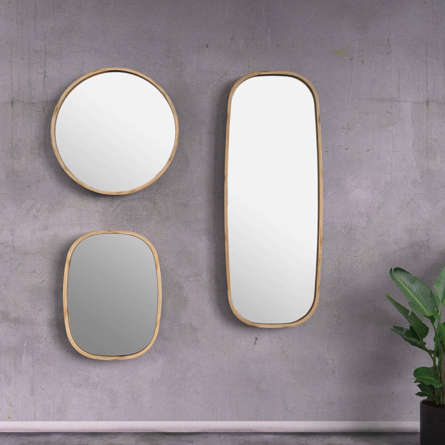 MIRA ROUND MIRROR SMALL