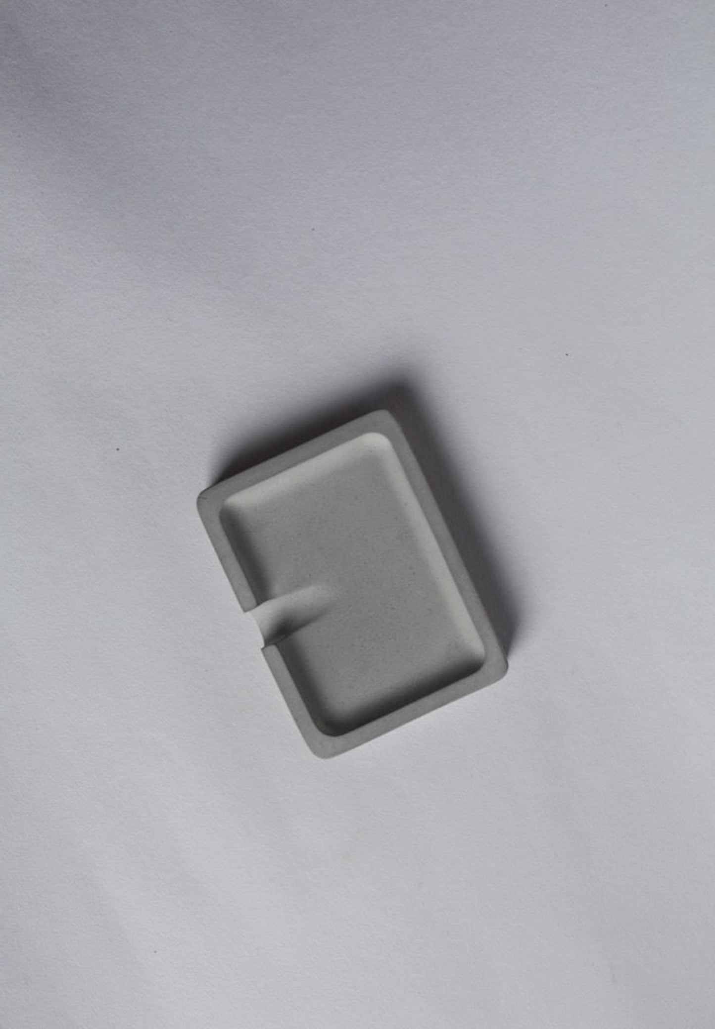 CONCRETE SOAP DISH TRAY