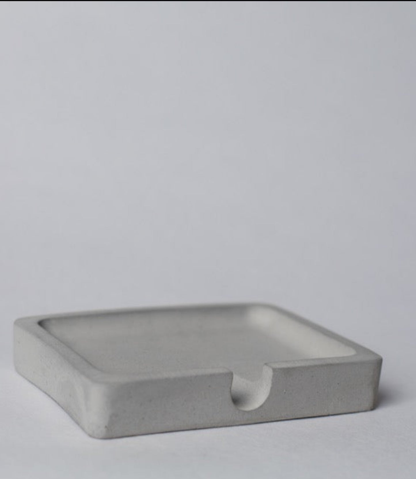 CONCRETE SOAP DISH TRAY