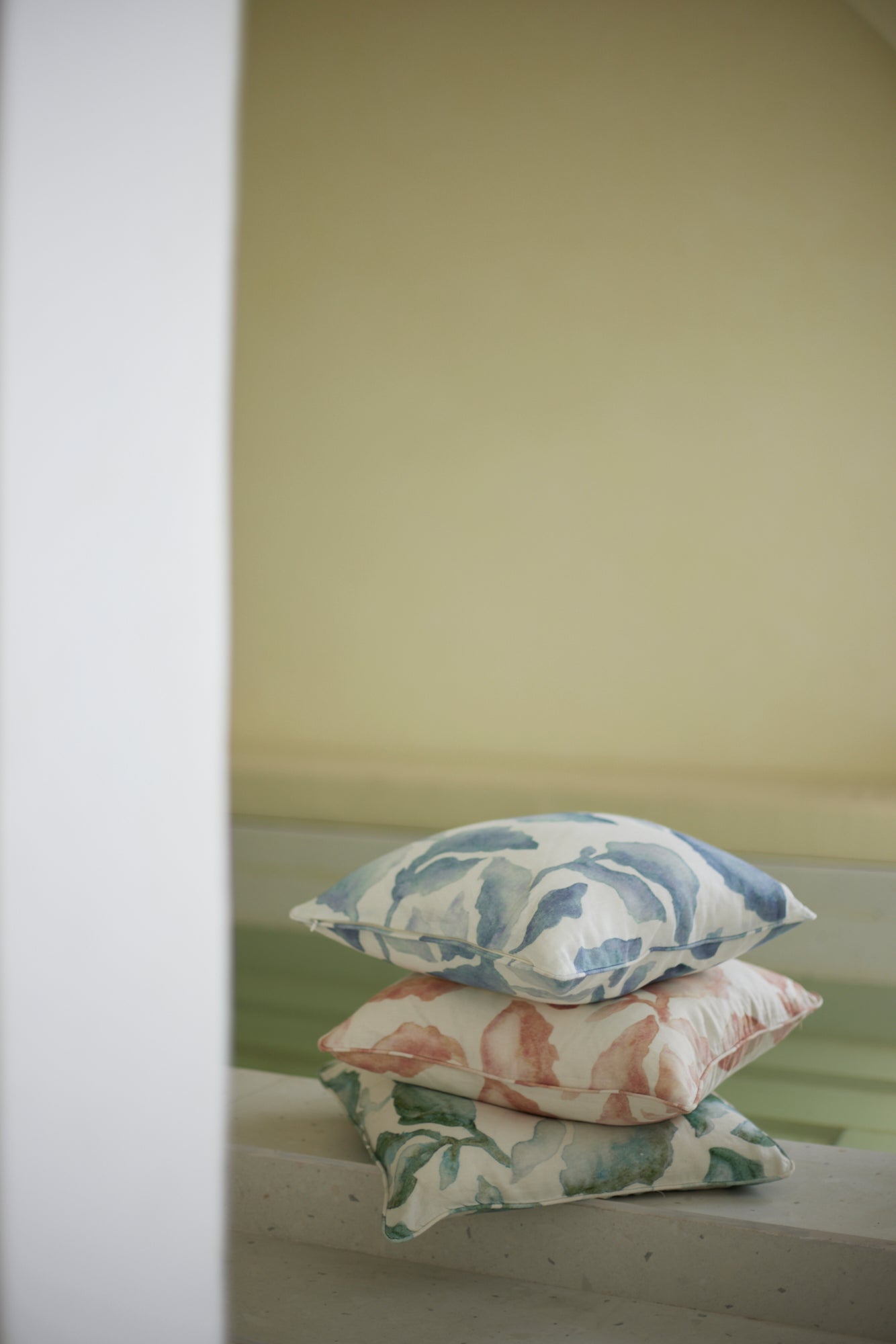 CASCADE BLUE CUSHION COVER